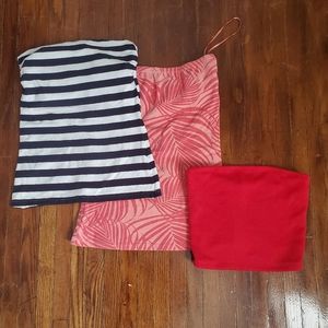 Bundle of 3 Small Tube Tops